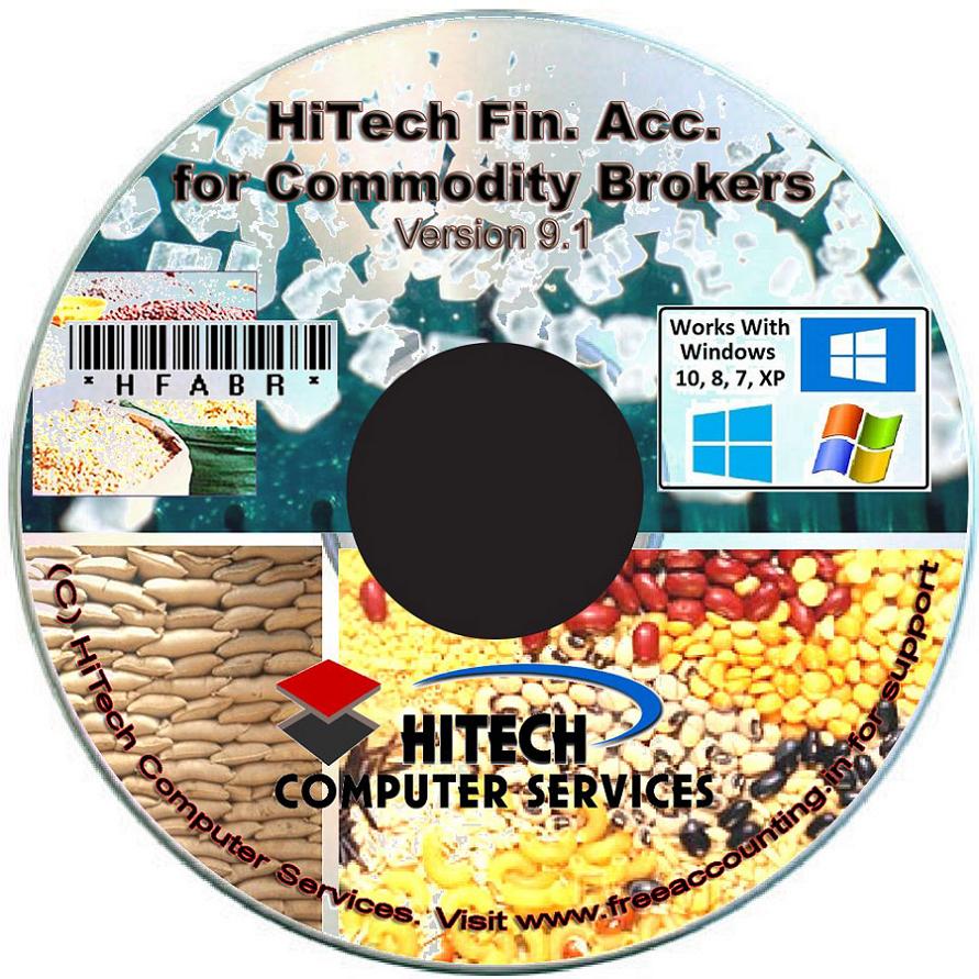 Commodity Brokers Accounting Software CD